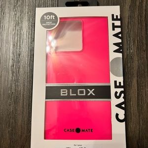 Case-Mate Blox Square Case for iPhone 13 Pro - New in Box - Neon Pink